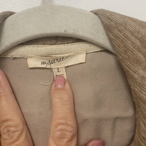 Mystree hoodie combo jacket with pockets size L - Picture 4 of 8